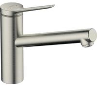 Kitchen Mixer Tap Hansgrohe Zesis M33 Stainless Steel Finish
