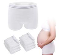 HANSILK Women's 6 Pcs mesh Underwear, White 6Pcs, XXL (Pack of 6)