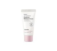 Hanskin Real Complexion Hyaluron Moisture Cream - Mini (15ml) | Hyaluronic Acid, Ceramides, Hydrolysed Collagen | Lightweight Gel Moisturiser | Korean Skincare