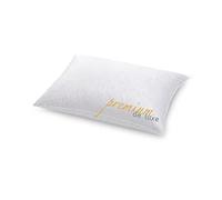 HANSKRUCHEN® Premium de Luxe Down Pillow 50 x 75 cm - Made in Germany Down Pillow Made of 100% Cotton - 3 Chamber Down Pillow for Allergy Sufferers [Pack of 1]