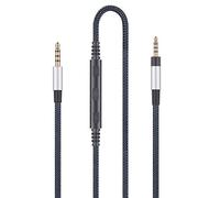 HansnBy Audio Replacement Cable Compatible with Bose SoundTrue, SoundLink, SoundLink II Headphones and Compatible with iPhone iPod iPad Apple Devices with in-Line Mic Remote Volume Control