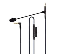 HansnBy Cable Boom Microphone - Volume Control for PlayStation PS4 or Xbox One Controller, PC - Boompro Gaming Mic Compatible with Bose QC25, QC35 II, QC35, QuietComfort 25/35 Headphones(150CM)
