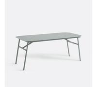 Hanso Foldable Garden Table in Steel Green