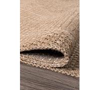 HanSom Rugs Brown Scandi Trellis Rug for Bedroom and Living Room in Runner size 100 x 150 cm
