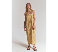 Hanson Apron Midi Dress at Free People in Sunshine Combo, Size: Small - female