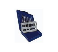 Hanson Irwin 11119 10 Piece Screw Extractor Set With Cobalt Lh Drill Bits