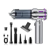 Hanstore 4 in 1 Cordless Handheld Vacuum Cleaner, Car Vacuum Cleaner, 20000Pa Strong Suction Dust Blower, Portable Rechargeable Lightweight for Home, Car, Pet Hair