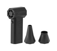 Hanstore Mini Blower Turbo Fan Cordless Turbo Super Fan - 140000RPM air Blower for Cleaning Car/Keyboard/PC/Home, Black