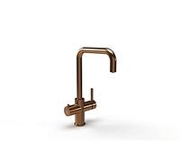 hanstrom 3-in-1 Traditional Instant Boiling Water Tap with Boiler & Filter - Lunen (Brushed Copper)