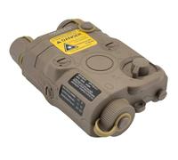 HANSTRONG GEAR Navy Seal PEQ-15 Dummy Battery Case for Tactical AEG Airsoft Display（DE）