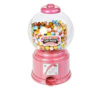 hansum Mini Candy Machine Portable Vending Gumball Dispenser Twist Candy Dispenser Cute Sweets Machine (Color : Pink)