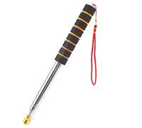 hansum Telescopic Flag Pole 3m Outdoor Portable Handheld Flag Pole Stainless Steel Extendable Flag Pole, for Camping Tour Guide Teacher Pointer