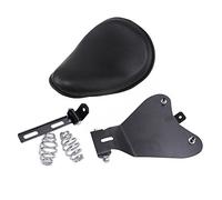 HANSWD Black SOLO Seat Bracket Spring Base Mount Kit Barrel Spring For Sportster Chopper Bobber Custom Dyna