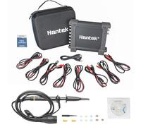 Hantek 1008B 8 Channels Automotive Diagnostic Oscilloscope USB Auto Scope DAQ Card 8 CH Programmable Generator Vehicle Testing Technician Fuel Injector Report Printed Take Screenshot Pattern Data Save