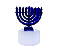 Hanukkah Decorations Hanukkah Menorah LED Candle Lights Small Chanukah Table Night Light Hanukkah Desktop Ornament
