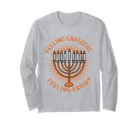 Hanukkah Decorations Hanukkah Pajamas Jewish Hanukkah Long Sleeve T-Shirt
