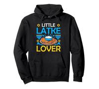 Hanukkah Little Latke Lover Jewish Menorah Hebrew Kids Pullover Hoodie