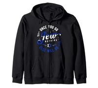 Hanukkah or Once You Go Jew Nothing Else Will Do Zip Hoodie