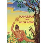 Hanuman and his tail of fire (Granthin Collection)
