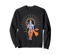 Hanuman Carrying Sanjeevani - Hindu Mythology Art Sweatshirt