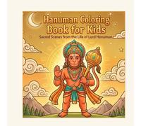 Hanuman Coloring Book for children