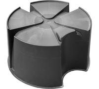 HANUMAN Garden Water Butt Stand | Sturdy Elevated Base for 200L 210L 250L Water Barrels | Strong Black Rainwater Stand