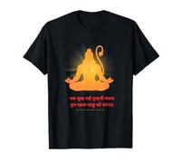 Hanuman Hindu god hanuman chalisa Jai Shree Ram Ayodhya tee T-Shirt