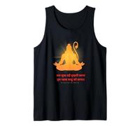 Hanuman Hindu god Hanuman chalisa Jai Shree Ram Ayodhya tee Tank Top