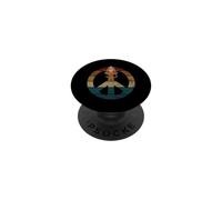 Hanuman Peace sign Hindu God and divine vanara PopSockets Adhesive PopGrip