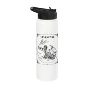 Hanuman Sak Yant Thailand Buddhism Yantra Tattoo Souvenir Stainless Steel Insulated Water Bottle