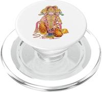 Hanuman Shirt Hanuman Hindu Deity Meditation Hindu Tradition PopSockets PopGrip for MagSafe