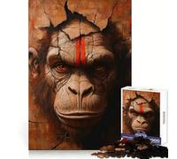 Hanuman The Last Protector Jigsaw Puzzle 1000 Piece for Teenagers Logic Fun Premium Print Home Enjoyable Nice Decor (38x26cm)