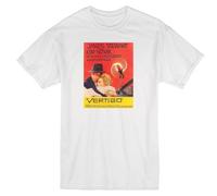 HANUTEBA Vertigo Jimmy Stewart Kim Novak Alfred Hitchcock 1954 Movie White T-Shirt White S