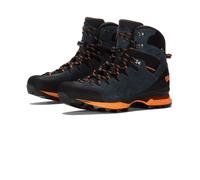 Hanwag Makra Trek GORE-TEX Walking Boots | UK 8 in Steel/Orange