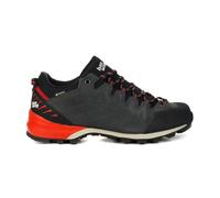 Hanwag Men's Makra Pro Low GTX Asphalt/Red Approach Shoes H100600-064055