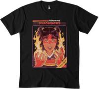 HANXI Advanced pirokinesis Camiseta clásica 173DMN Sudadera Cuello Redondo Sudadera Negro Black XXXL