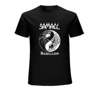 HANXI Samael Rebellion Album Mens Outdoor Graphic T Shirt Black XXXL