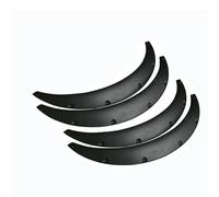 HANXIAO 4pcs 80/89 Cm Car Fender Universal Horn Arch Wing Extender Arch Brow Car Wheel Lip Body Kit Protective Cover Fender(80 cm)