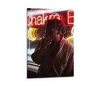 HANYING Denzel Curry Rapper Art Poster Canvas Painting Poster Wall Art Decorative Picture Prints Modern Decor 12x18inch(30x45cm)
