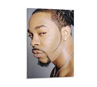 HANYING Poster Busta Rhymes Art Rapper Painting On Canvas Wall Art Poster Scroll Picture Print Walls Decor Home Posters 08x12inch(20x30cm)
