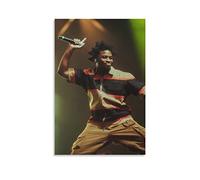 HANYING Poster Denzel Curry Cool And Dazzling Art Rapper Print Photo Art Painting Canvas Poster Home Modern Decor Posters 12x18inch(30x45cm)