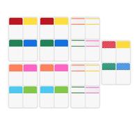Hanyousheng 560 Pcs Sticky Tabs, 16 Colors Book Tabs, Page Markers Tabs, Index Tabs, Sticky Tabs Page Markers, Sticky Notes Tabs, Tabs for Annotating Books, Documents, File Folders (2.5 x 4cm)