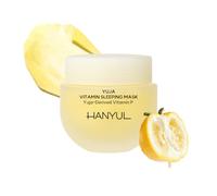 Hanyul Yuja (Yuzu) Vitamin Sleeping Mask | Night Face Mask for Whitening, Firming, Moisturising, Night Care of the Skin with Vitamin C, B and Hyaluronic Acid, Tested