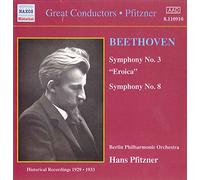 Hanz Pfitzner - BEETHOVEN: Symphonies Nos. 3 and 8