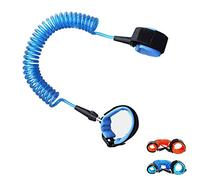 HANZE 2 Pack Anti Lost Wrist Link Child Outdoor Safety Leash with Blue and Orange for Toddlers Babies & Kids, [4.92ft & 8.2ft], Blue&orange, Traveling