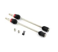 Hanzete 2PCS Steel Front and Rear Driveshaft CVD Drive Shaft 5451R Replacement for Traxxas E-Revo/E-Maxx/T-Maxx/Revo 1/10 Remote Control Car Upgrade Parts