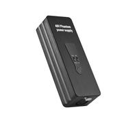 Hanzete 48V/12V Phantom Power Supply for Condenser Microphones Mic Preamp Plug and Play Portable Rechargeable Phantom Power Low Noise and Interference- Up to About 18H Working Time Interviews Recordin