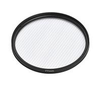 Hanzete 77mm Blue Streak Lens Filter Special Effects Anamorphic Optical Glass Filter for DSLR Cameras
