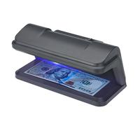 Hanzete Counterfeit Bill Detector Suits All Currencies EURO US Dollar POUND Cash Currency Notes Checker Support Ultraviolet UV Powered by Micro-USB for Shops Grocery Stores Restaurants Hotel Street