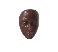 Hanzete Full Face Makeup Mannequin Silicone Practicing Board Perfect Aid To Practice Makeup For Beginner